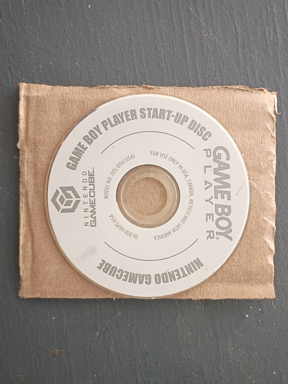 Nintendo Game Boy Player Start-Up Disc I Also Have The PhysicalGameboy Expansion